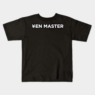 YEN MASTER - Aesthetic Japanese Vaporwave Kids T-Shirt